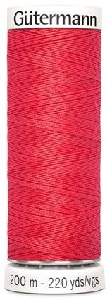 Gütermann sytråd 200 meter  100 % polyester färg nr 16