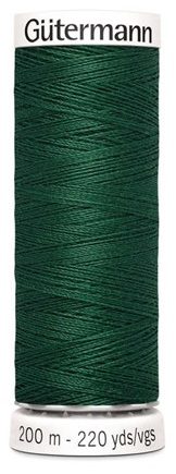Gütermann sytråd 200 meter  100 % polyester färg nr 402
