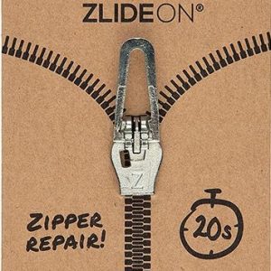 ZLIDEON - Narrow Zipper Svart