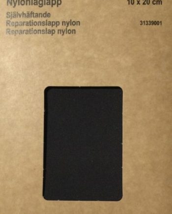 Laglapp självhäftande Nylon svart