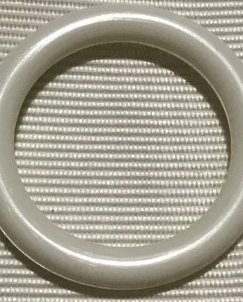Stor vit gardinring