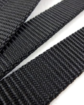 Väskband svart 20 mm