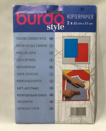 Burda kopieringspapper Blått Rött