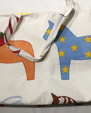 Shoppingväska Dalahäst