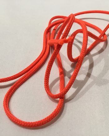 Anoraksnodd 4 mm knall-orange