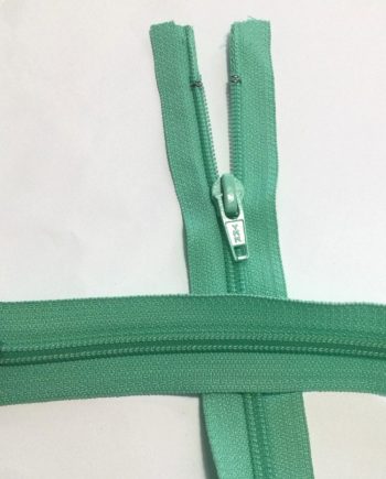 Delbart mintgrönt blixtlås 50 cm