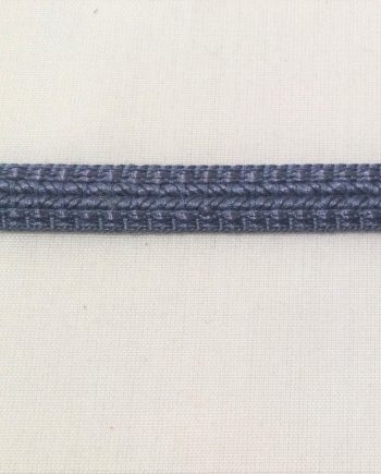 Jeansblått Cordongband dekorband möbelband 13 mm