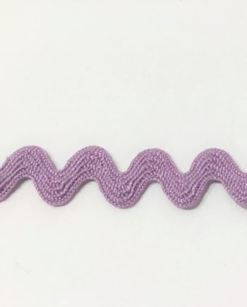 Zick-zack band Ljuslila 10 mm