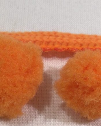Pom-Pom-band Bollfrans orange 20 mm