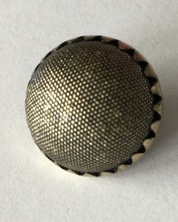 Bronsfärgad Kulformad knapp med ögla  15 mm