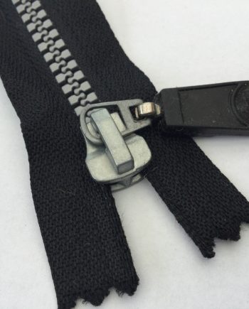 Ej delbart blixtlås Svart 12 cm