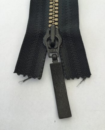 Ej delbart blixtlås Svart 25 cm