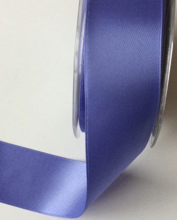 Lila Dubbelsidigt Satinband 100% polyester 36 mm HEL RULLE 25 meter