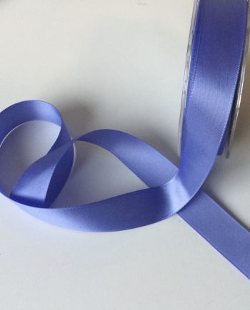 HEL RULLE Lila Dubbelsidigt  Satinband  100% polyester 22 mm