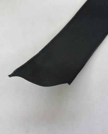 Formbart Vitt dekorband med silverstjärnor 25 mm