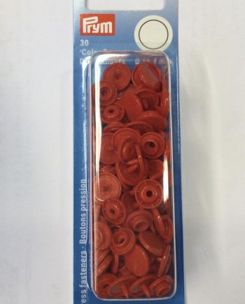 PRYM " color snaps" röd