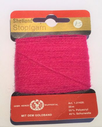 Stoppgarn Ull Cerise 20 m