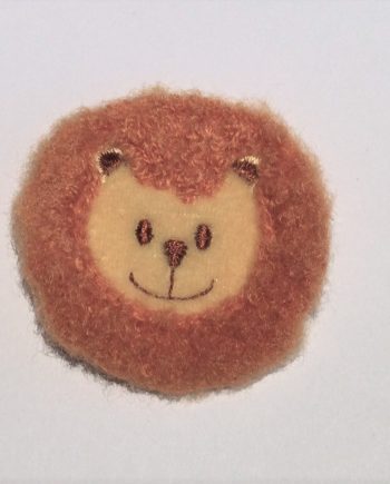 Påstrykbart Märke Baby Lejon  Brun