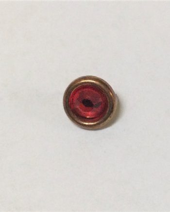 Röd och guldfärgad nit med klor 5 mm