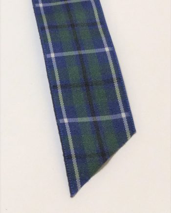 Formbart dekorband  Tartan Blå toner 25 mm