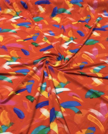 Viskosjersey Color Rainbow