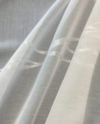 Gardintyg Extra bred White stripes