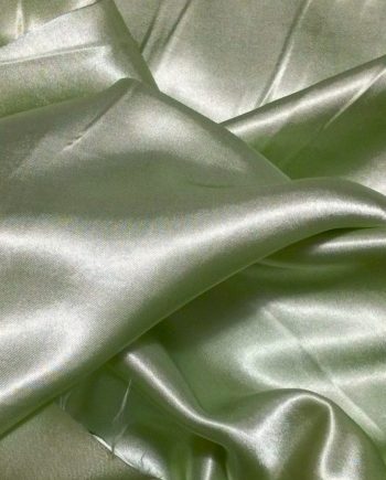 Allmogegrön Duchesse Brudsatin