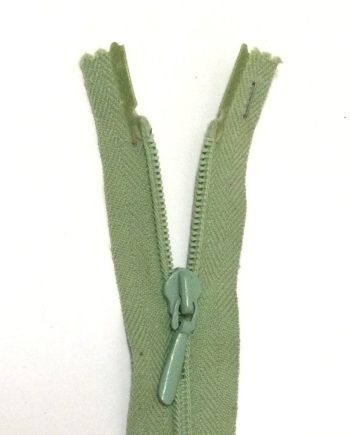 Ej delbart blixtlås allmogegrön 25 cm