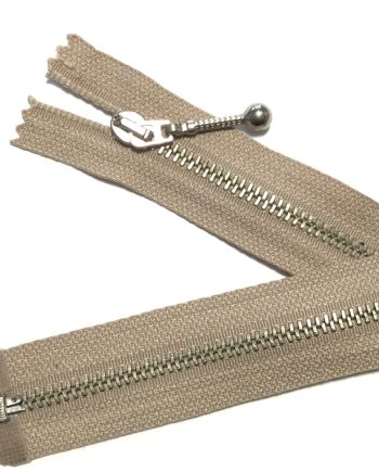 Delbart Beige blixtlås 55 cm