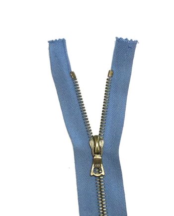 Delbart Jeanslått blixtlås 75 cm