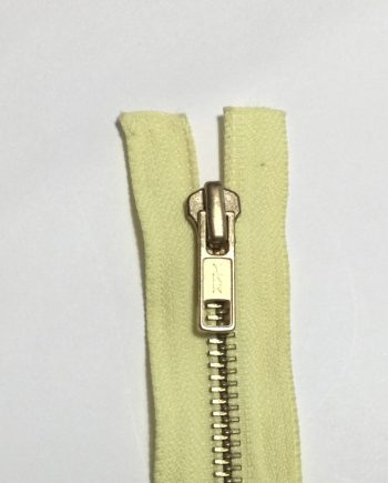Delbart Ljusgult blixtlås 45 cm