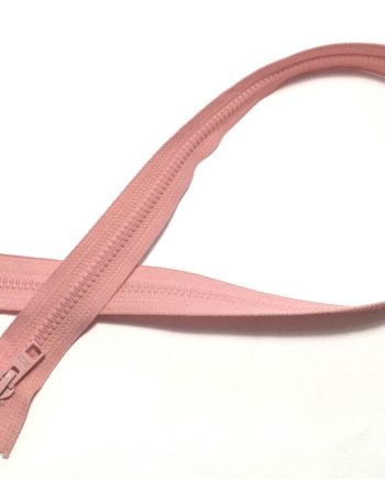 Delbart blixtlås ljus rosa 50 cm