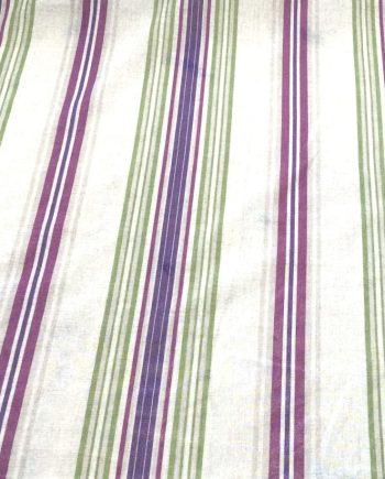 Retro Gardintyg Randig Voile