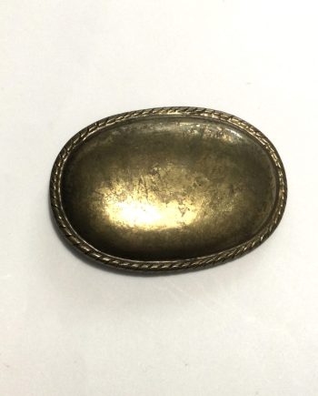 Bältesspänne  Ruffat antikguldfärgat  40 mm