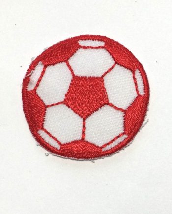Fotboll Påstrykbart Märke Applikation
