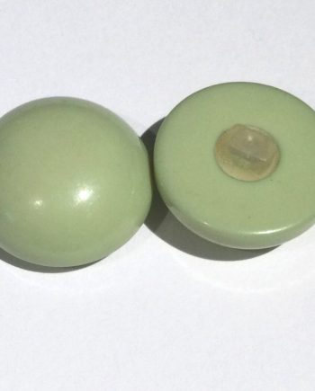 Ljusgrön knapp med ögla Bubblegum 20 mm